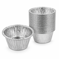Pirottino in alluminio per muffin 100 pezzi