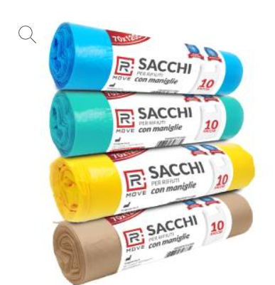 Sacchi per Raccolta Differenziata a Rotolo - 10 pz - TAVIRA