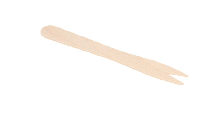Forchettine in Legno Monouso 100 pz - TAVIRA