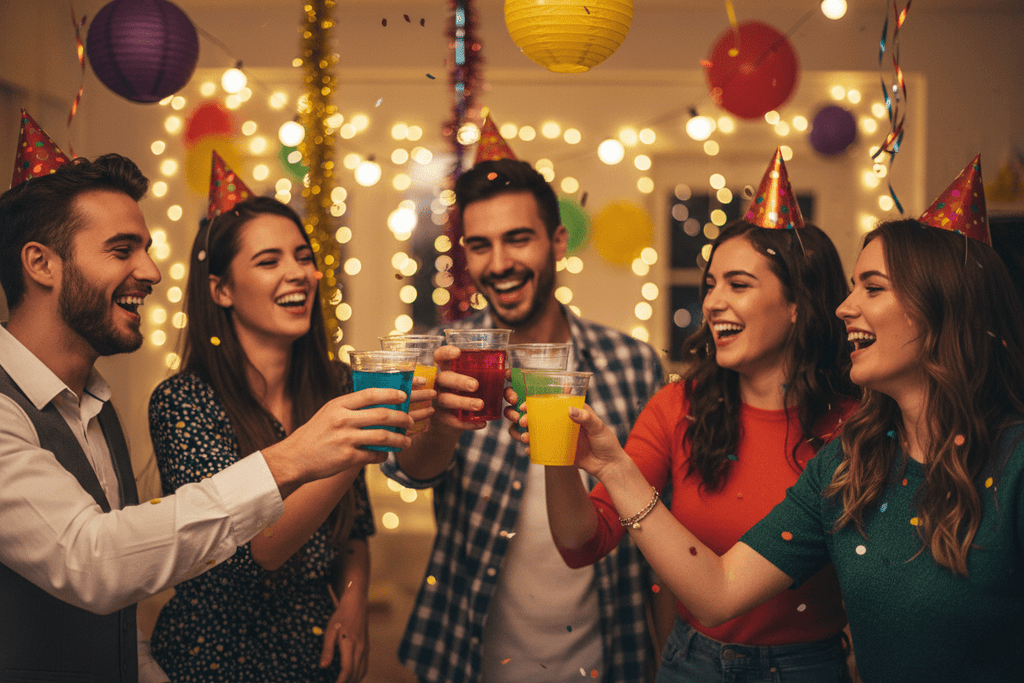 Bicchieri Cocktail e Birra in Plastica Trasparente Usa e Getta 50 pezzi - TAVIRA