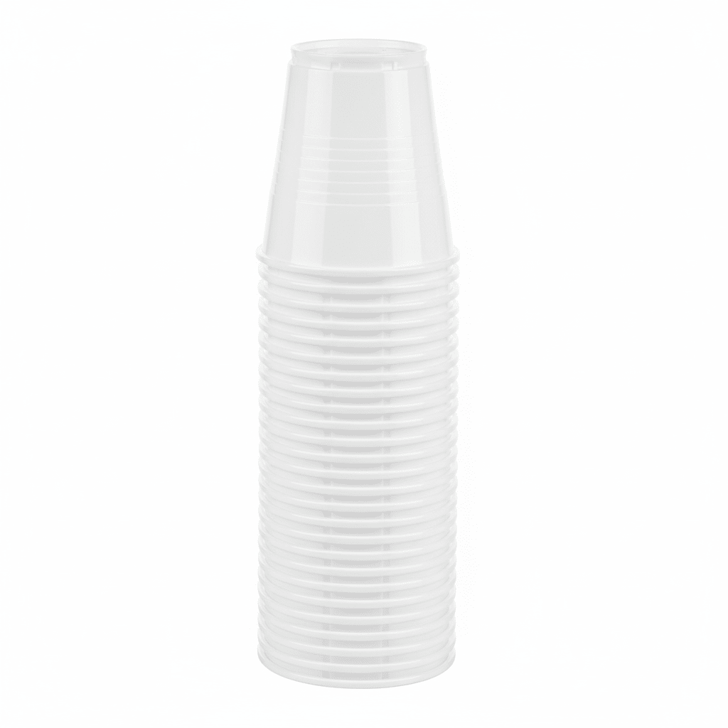 Bicchieri in Plastica 160cc 100pz - TAVIRA