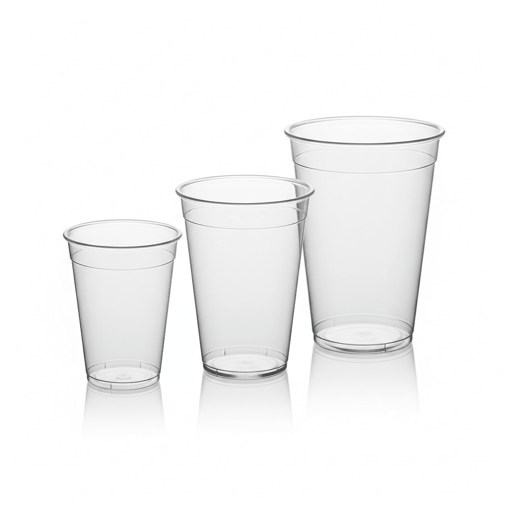 Bicchieri Cocktail e Birra in Plastica Trasparente Usa e Getta - TAVIRA