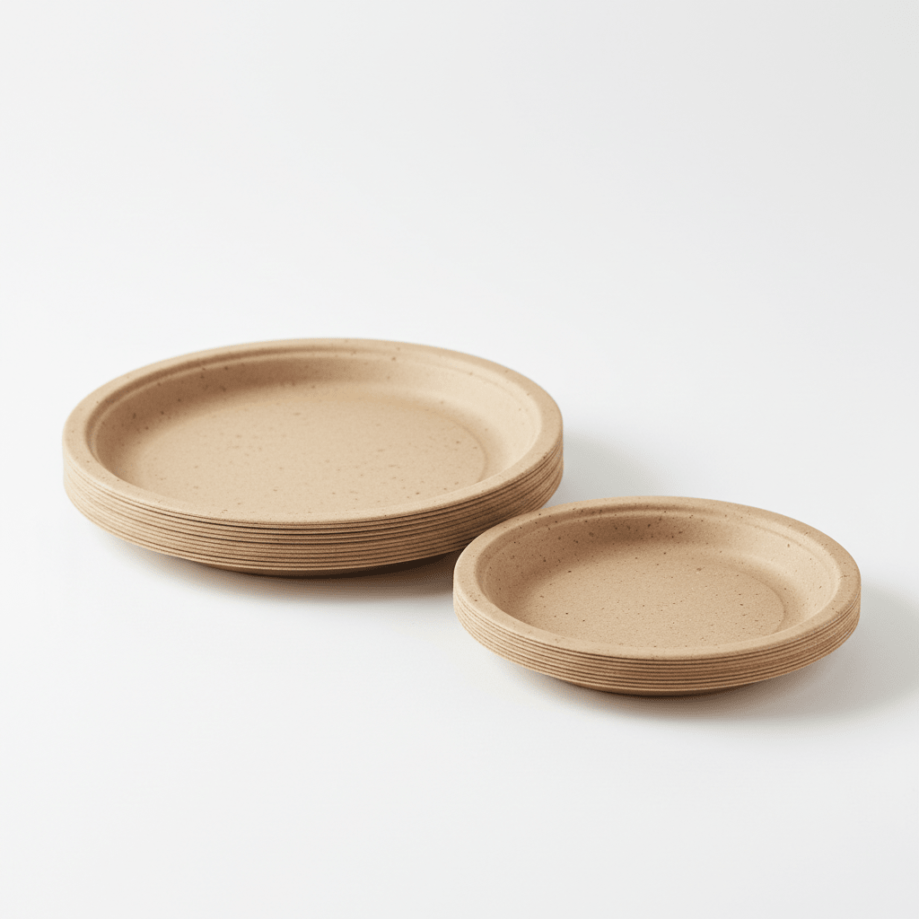 Piatti Biocompostabili Usa e Getta - TAVIRA
